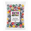 Jawbreakers Assorted Candy 2 lb Bag - Cherry Lemon Lime Orange Grape Flavors - Long?Lasting Hard Sweets Individually Wrapped Bulk Treats
