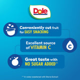 Dole Mandarin Oranges with No Sugar Added^^ - Dole Fruit Bowls Snacks - 4 oz Fruit Bowls - 4 Pack