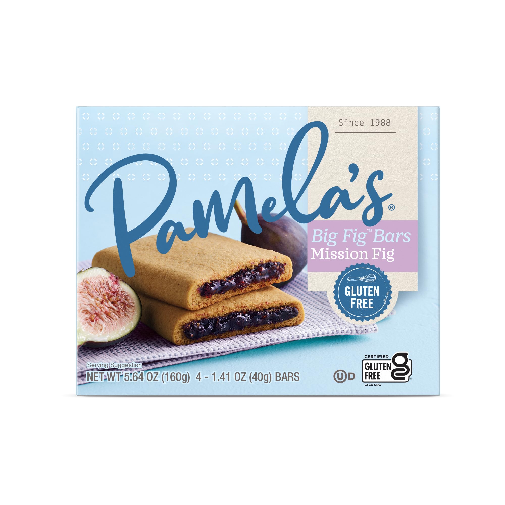 Pamelas Cookies Bag Figgies Mission, 5.64 oz