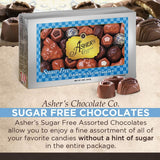 Asher's Chocolates Holiday Gift Box, Milk and Dark Chocolate Assortment, Small Batches of Kosher Chocolate, Family Owned Since 1892, Assorted