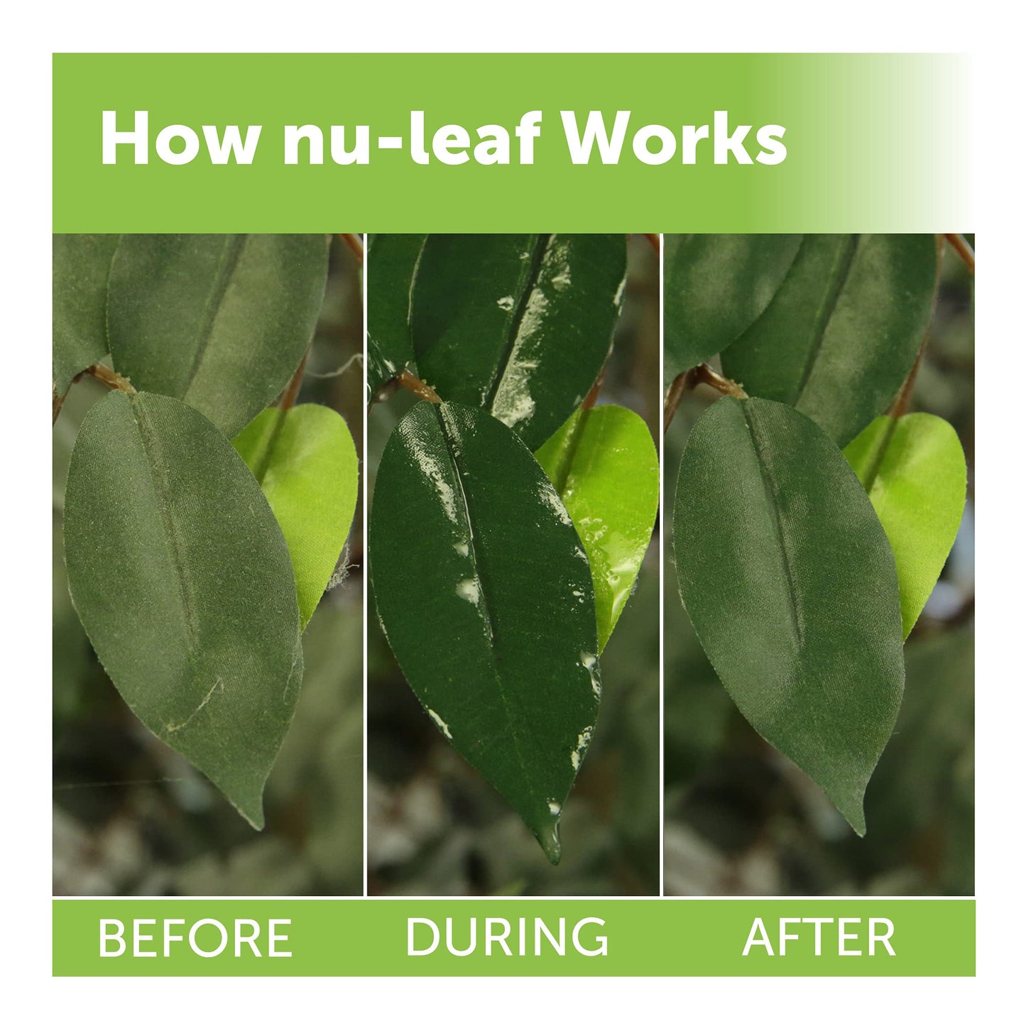Nudell Nu-Leaf Spray & Drip-Dry Artificial Tree and Silk Plant Cleaner 32 FL.OZ (T9996)