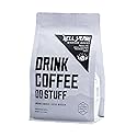 DRINK COFFEE DO STUFF, Hell Yeah!, Blend, Whole Bean, Medium Roast, Sweet, Chocolate, Caffeine, Organic, Lake Tahoe Coffee