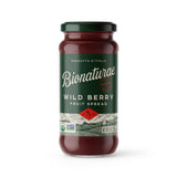 Bionaturae Organic Wild Berry Fruit Spread - Jelly Organic, Non-GMO, USDA Certified, No Sugar Added, No Preservatives, Organic Fruit Jam, Jam Organic