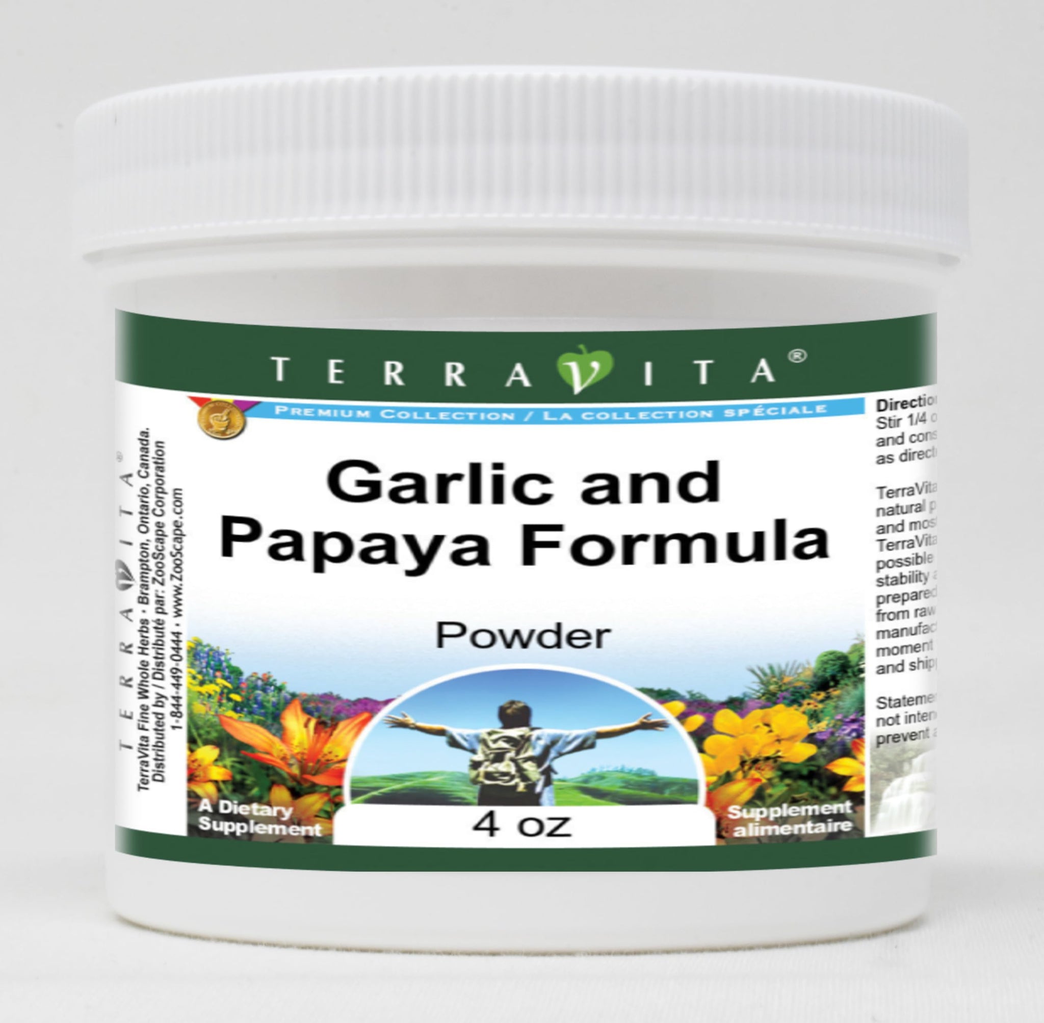 Garlic and Papaya Formula Powder (4 oz, ZIN: 513968) - 3 Pack