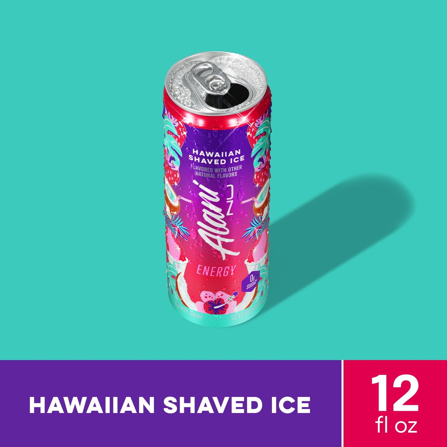 Alani Nu Hawaiian Shaved Ice Sugar Free Energy Drink (Pack of 12)