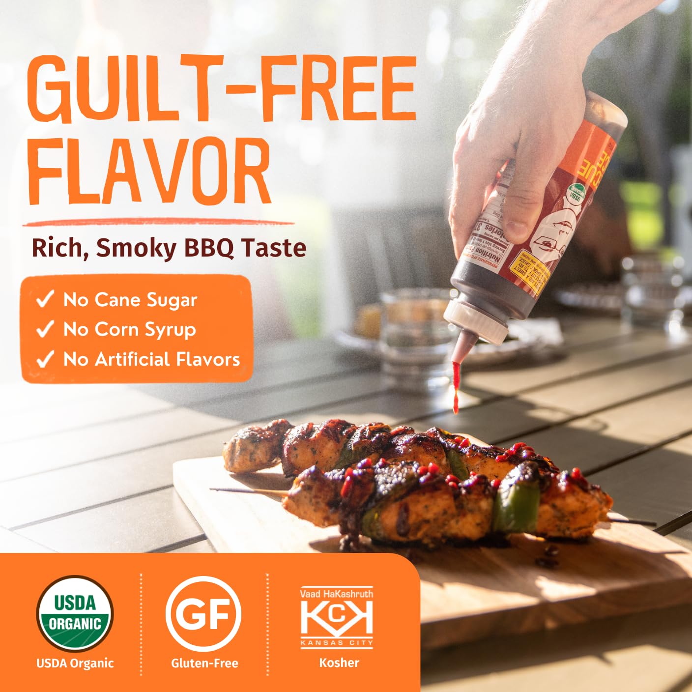 BBQ Sauce, Organic and Sweetened Only With Dates, 2 Pack - Date Lady