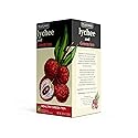 Premium Lychee Green Tea 25 Individually Wrapped Teabags - Single Origin Ceylon Antioxidant Rich Herbal Bags Full Bodied Aromatic Fruit Flavor Keto