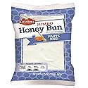 Cloverhill Bakery Jumbo White Iced Honey Buns, 4.75 Ounce - 6 Count Display Box