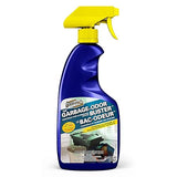 Trash Can Odor Eliminator Spray, weather-resistant formula, 500ml, controls and eliminates garbage bin odors indoors and outdoors, by Surf-Pro