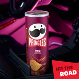 Pringles Potato Crisps Chips, Lunch Snacks, On-The-Go Snacks, Party Stack, BBQ, 7.1oz Can (1 Can)