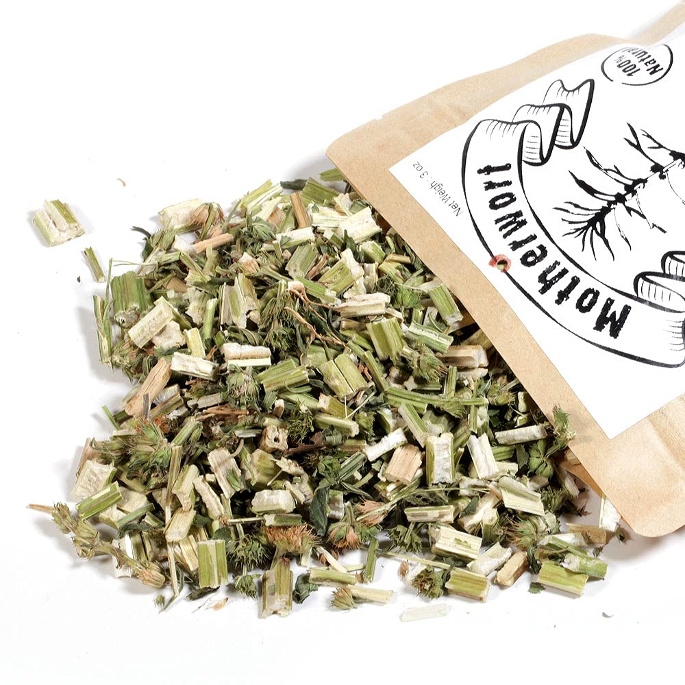 EidolonGreen [China Medicinal Herb] Motherwort (Leonurus cardiaca/Leonurus Japonicus/Yimucao/???/???) Dried Bulk Herb 3 Oz (88 g)