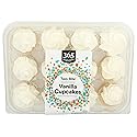 365 by Whole Foods Market, Two-Bite Vanilla Cupcakes, 10.5 oz, Frozen