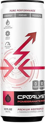 CATALYST | Pomegranate Power Energy Drink, 12 FL OZ, 12 Pack