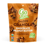 Go Raw Chocolate Peanut Butter Snacking Granola, 8oz Pouch