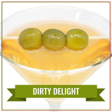 Santa Barbara Olive Co. Dirty Martini Mix - Elevate your cocktails with real olive brine! Premium and all-natural. 6pk, 375mL each