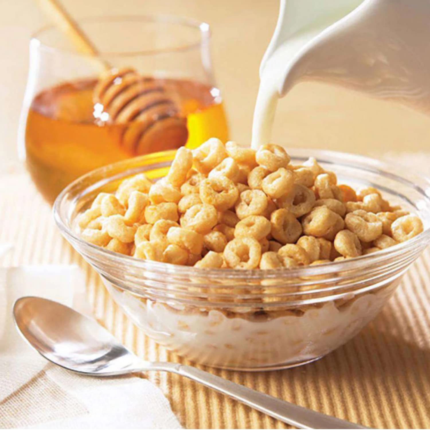 FITWISE - High Protein Cereal, 15g Protein, Low Sugar, Ideal Protein Compatible, 7 Servings Per Box (Honey Nut)