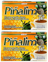 GN + VIDA Pinalim Tea | Pineapple Based Tea Containing Red Tea, Green Tea, White Tea and Senna Leaf | Twin Pack (2 x 30 Tea Bags)