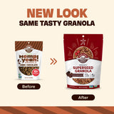 Manitoba Harvest Hemp Yeah Superseed Granola, Dark Chocolate - 10oz - 11g Protein, 4g Fiber, 3.5g Omega 3 & 6 per 60g serving - With Hemp & Pumpkin