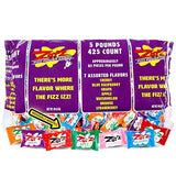 ZOTZ Fizzy Sour Candy Bulk - Retro Italian Hard Candy Individually Wrapped - Classic Nostalgic Assorted Flavors Cherry, Watermelon, Strawberry, Blue