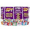 ZOTZ Fizzy Sour Candy Bulk - Retro Italian Hard Candy Individually Wrapped - Classic Nostalgic Assorted Flavors Cherry, Watermelon, Strawberry, Blue