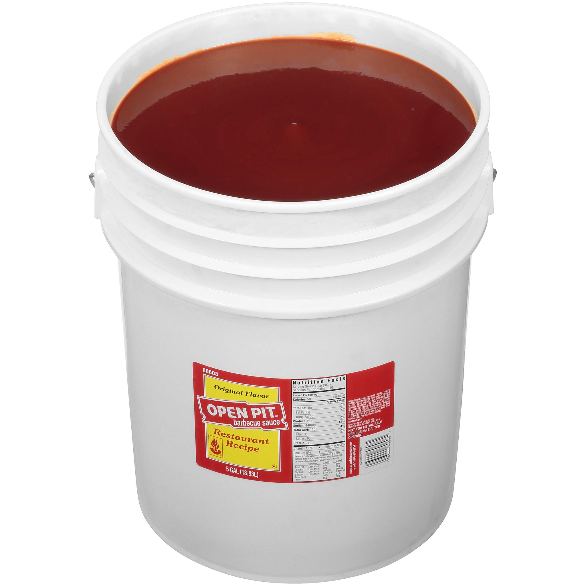 Open Pit Original BBQ Sauce (5 Gal Pail)