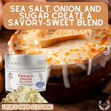 French Onion Seasoning | Authentic Artisanal Spice Mix | All Natural, Non GMO | Hand Crafted, Small Batch | Made in USA | Ultra Premium, Sustainably