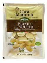 Mantova Authentic Italian Potato Gnocchi, 1 lb Pack (Pack of 6) - Imported Directly from Italy - Soft Potato Dumplings - Makes a Great Side Dish