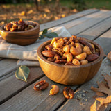PLANTERS Mixed Nuts Honey Roasted, Party Snacks, Plant-Based Protein, 10 oz Canister (Pack of 6)