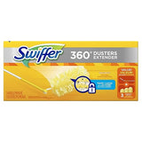 Swiffer 360 Degree Dusters Extender Handle Cleaner 2 Piece Starter Kit (Pack of 4)