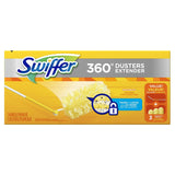 Swiffer 360 Degree Dusters Extender Handle Cleaner 2 Piece Starter Kit (Pack of 4)