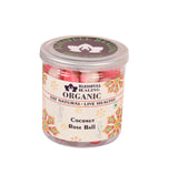 Blessfull Healing Organic Coconut Rose Ball 300 Gram Airtight Container