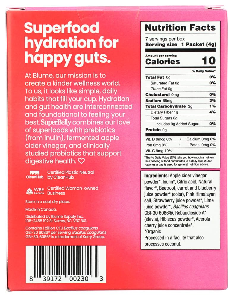 HYDRTN BELLY STRWBRY 7PC