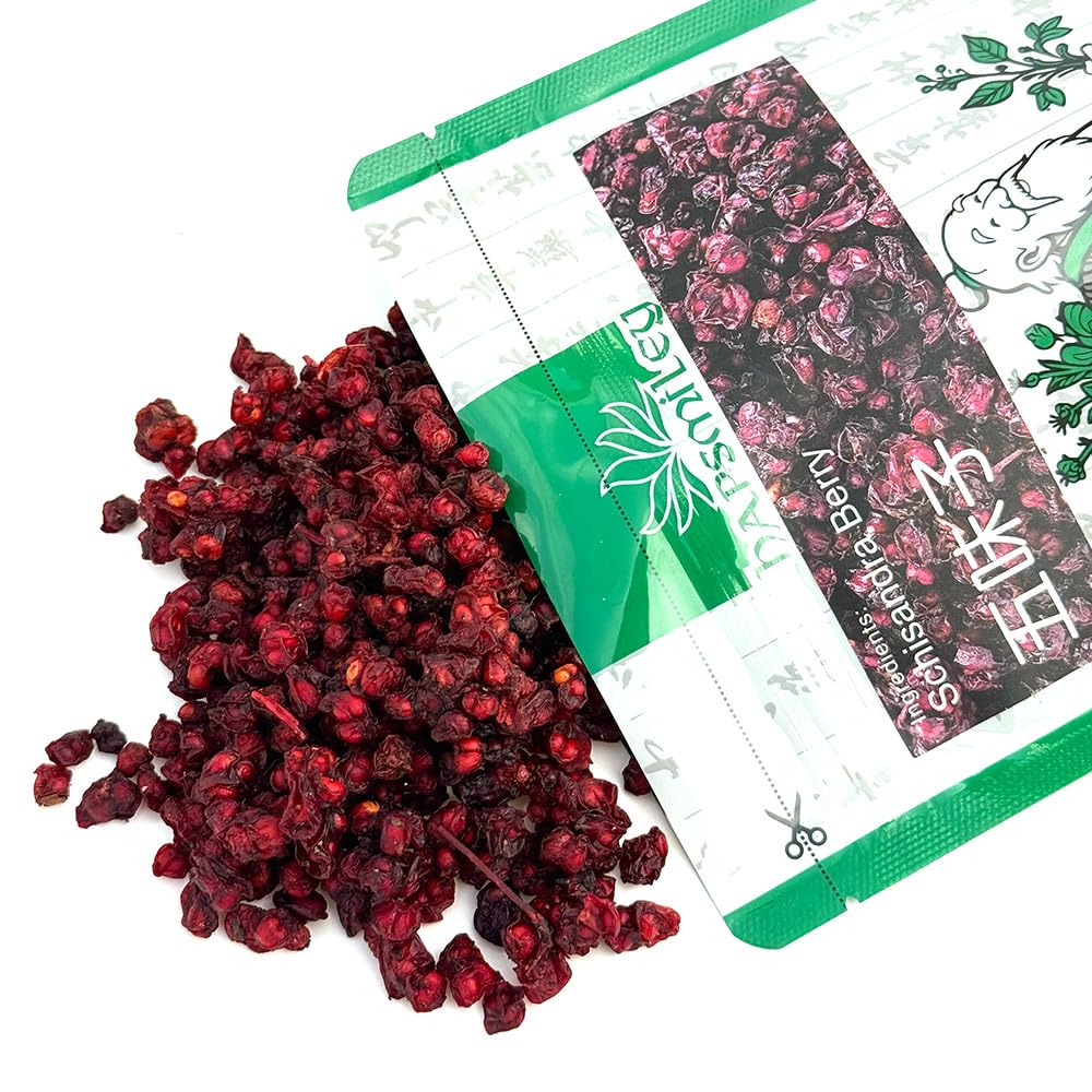 Soilmount Dried Schisandra Berry - (????/Bei Wu Wei Zi) 3.5 Oz (100g) Herbal Raw Material