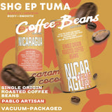 Pablo Artisan Nicaragua SHG EP Tuma Single Origin Coffee Beans - Medium Roast Whole Bean Coffee, 100% Arabica Espresso Beans, Notes of Cocoa, Caramel