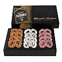 Father's Day Pretzel Gift Basket - Kosher Chocolate Covered Pretzels - Gourmet Basket Filler - Anniversary, Corporate, Birthday, Holiday, Employee