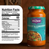 Al’Fez Apricot and Coriander Sauce - 15.8 oz Jar (Pack of 3) - Mild Tomato-Based Cooking Sauce w/Aromatic & Herby Sweet Flavor - Perfect for Moroccan
