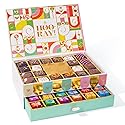 Birthday Gift Basket, Gourmet Candy Food Snack Box, Bday Him & Her, Men, Women, Family Party, Two-Tier Chocolate Gift Box with Assorted Belgian