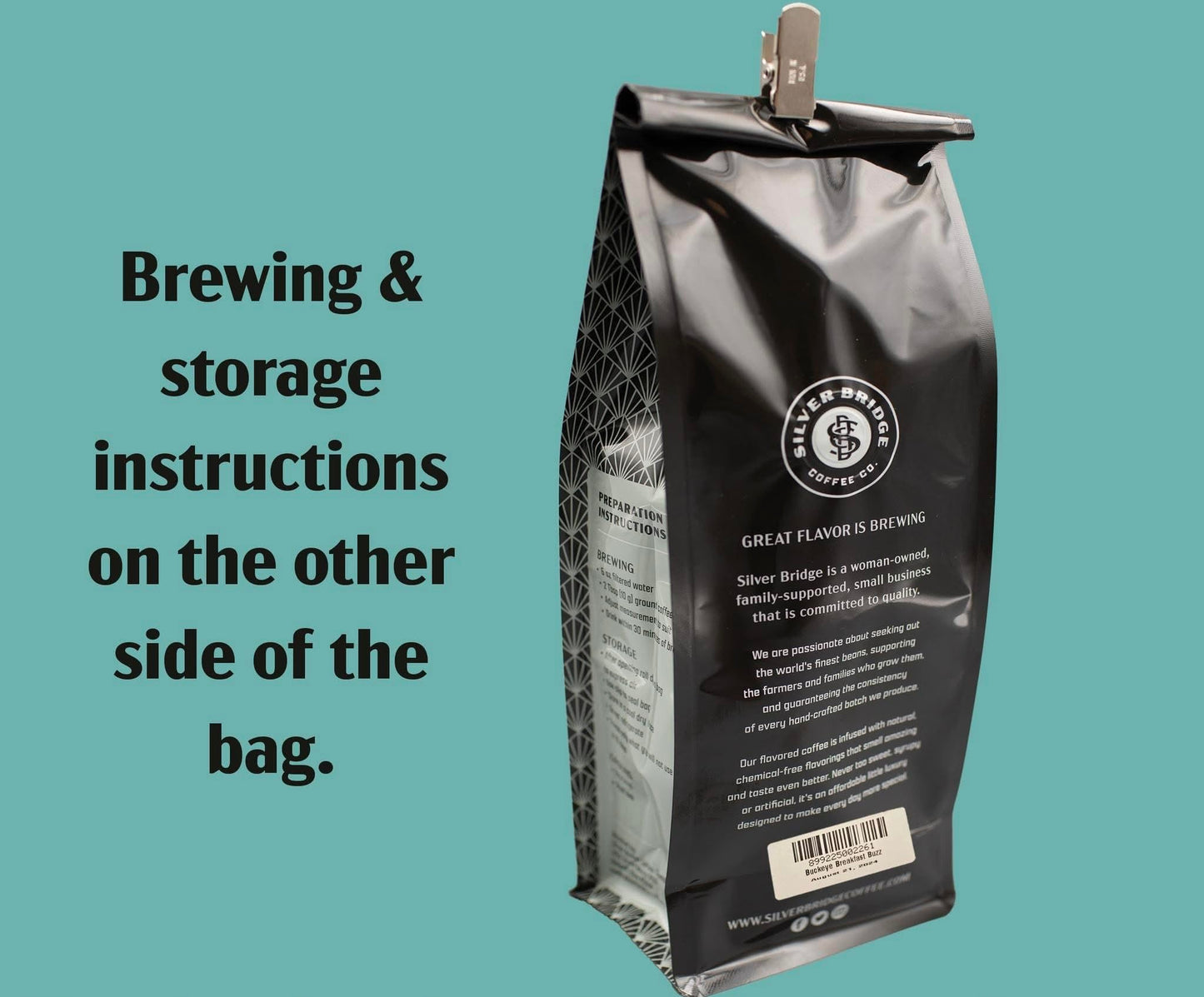 Silver Bridge Coffee Company Flavored Coffee Highlander Grogg | 12oz Flavored Ground Coffee | Butterscotch and Sweet Rum Flavoring | Specialty Coffee