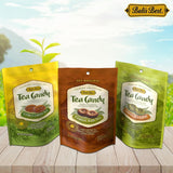 Bali's Best Citrus Green Tea Candy, 5.3 Oz (Pack of 12), Individually Wrapped Hard Candy, Made with Real Tea, with Natural Antioxidants, Halal