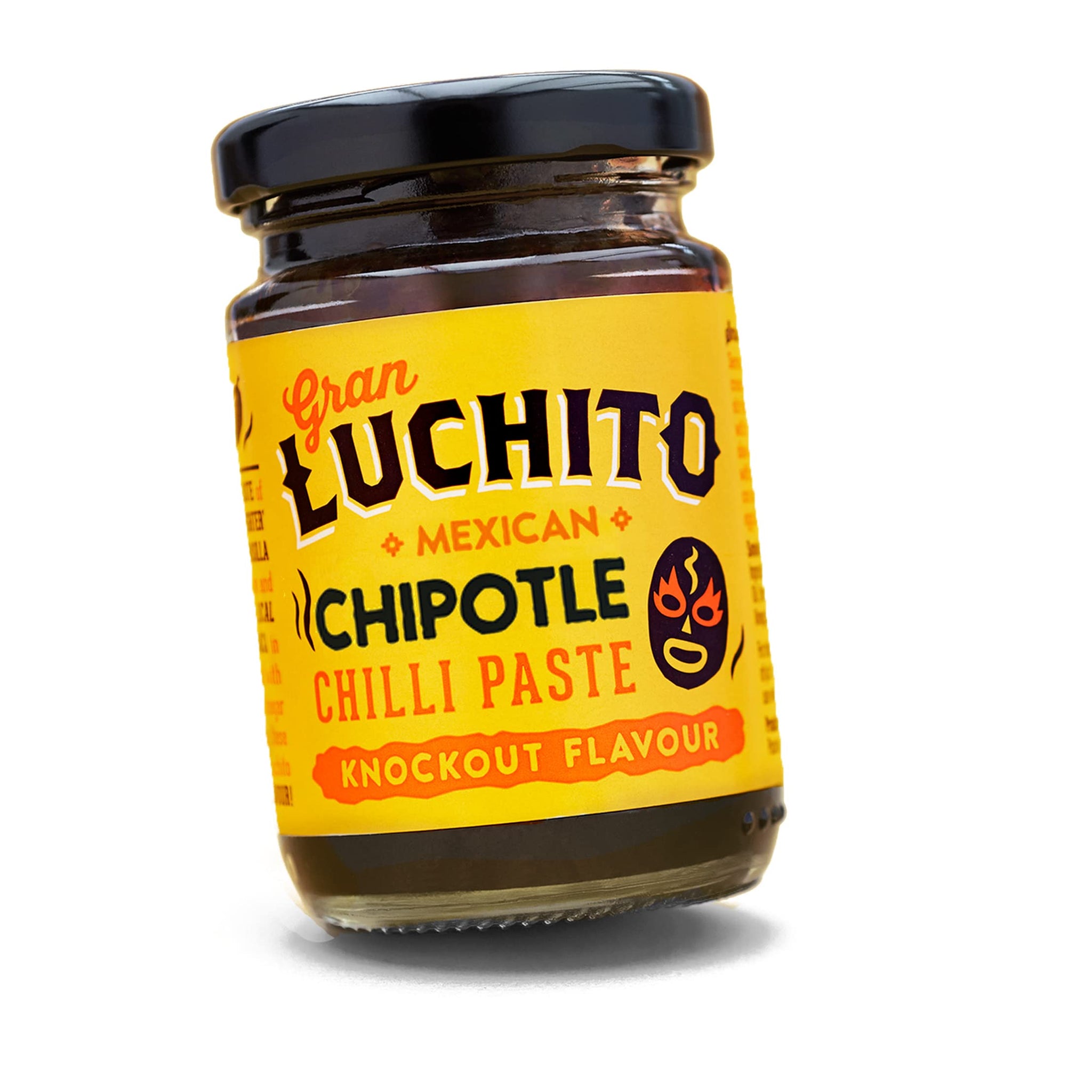 Gran Luchito Mexican Chipotle Chili Paste 3.5oz | Handmade in Mexico | Super Smoky Chipotle Sauce with A Medium to High Heat | All Natural