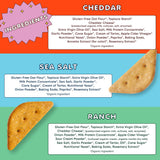 cadootz | Variety Pack | Organic Protein Kids Snack with 5g Protein, Clean Label, Gluten Free, No Seed Oils, No Artificial Dyes, Kosher Better-for-You