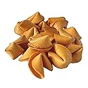 52USA Fortune Cookies 50 Count Individually Wrapped Bulk, Vanilla Flavor Crisp Funny Misfortune Cookies 8oz, Premium USA Made, Kids/Party/Valentine