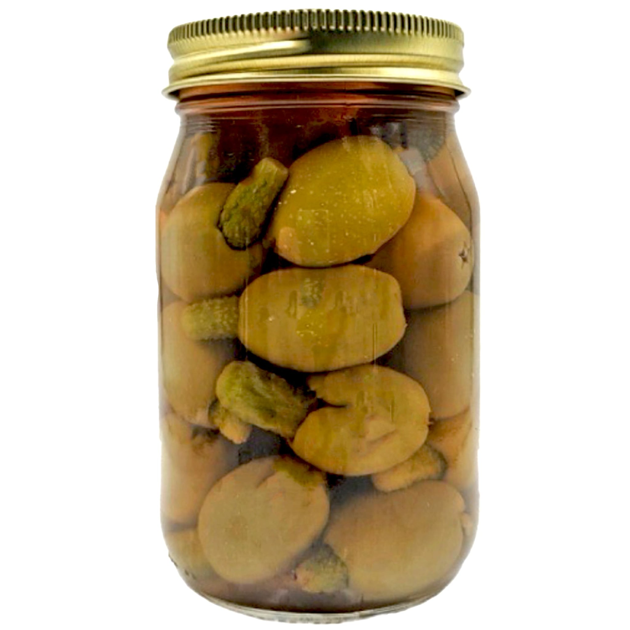Stuffed Large Olives - Choose Two 16 oz. Jars (Gherkin Stuffed Olives)