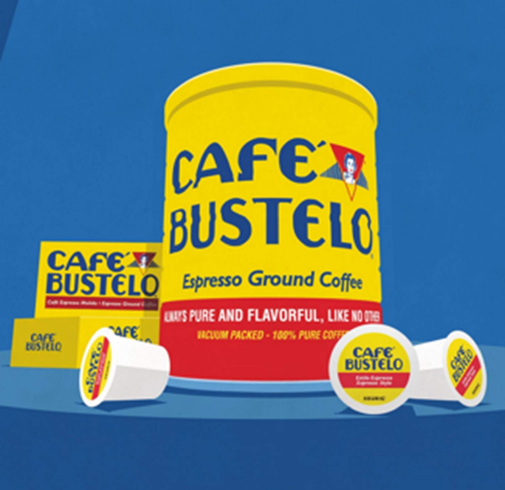Café Bustelo Coffee Espresso Style Dark Roast Coffee 36 K Cups for Keurig Coffee Makers