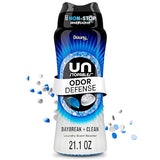 Downy Unstopables Fusions Odor Defense In-Wash Laundry Scent Booster Beads, Daybreak + Clean Scent, 21.1 OZ, 2-in-1 Laundry Beads for Odor Defense