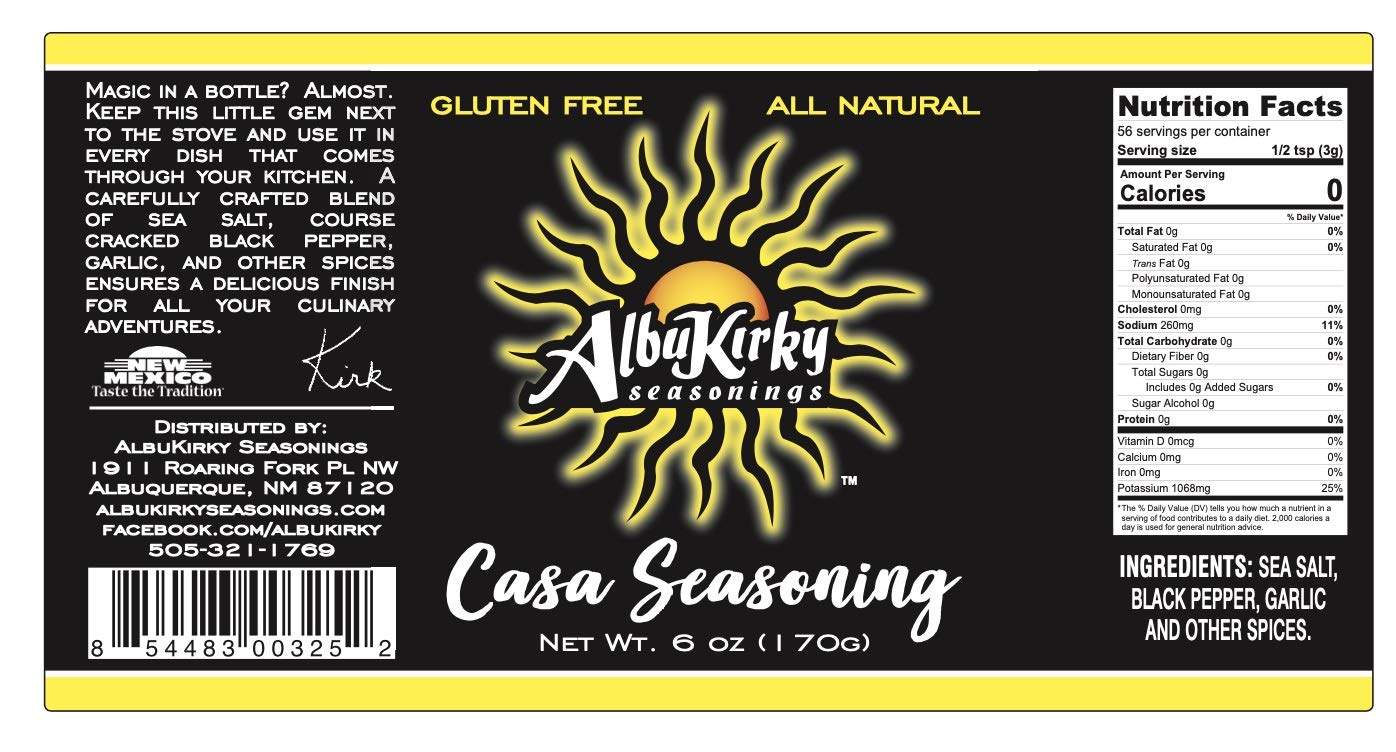 Casa Seasoning by Albukirky Seasonings