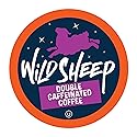 Wild Sheep High Caffeine (Double Caffeinated) Coffee Pods, Compatible with Keurig K-Cup Brewers, Extra Caffeine in Recyclable Cups, 40 Count
