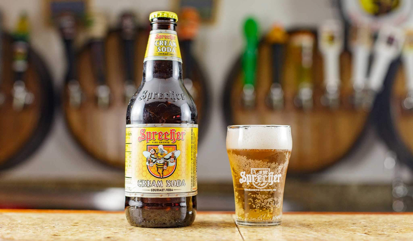 Sprecher Cream Soda 16Oz 4 Pack