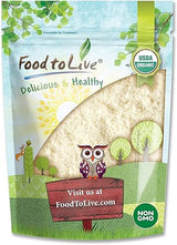 Food to Live Organic Almond Flour, 1 Pound - Extra Fine Blanched Prime Meal, Non-GMO, Low Carb, Culinary Grade, Kosher, Keto, Paleo and Vegan Super