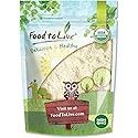 Food to Live Organic Almond Flour, 1 Pound - Extra Fine Blanched Prime Meal, Non-GMO, Low Carb, Culinary Grade, Kosher, Keto, Paleo and Vegan Super